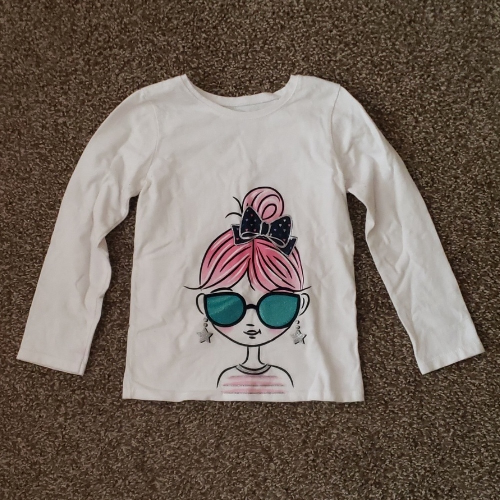 Toddler Girls Long Sleeved Shirt